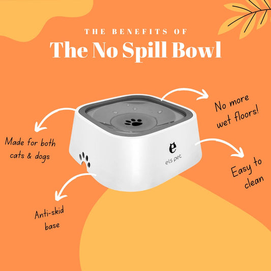 The No Spill Pet Bowl - Petzino